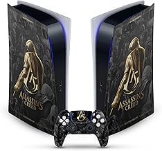 Head Case Designs Officially Licensed Assassin's Creed Key Art 15th Anniversary Graphics Vinyl Faceplate Gaming Skin Decal Compatible With Sony PlayStation 5 PS5 Digital Console & DualSense Controller
