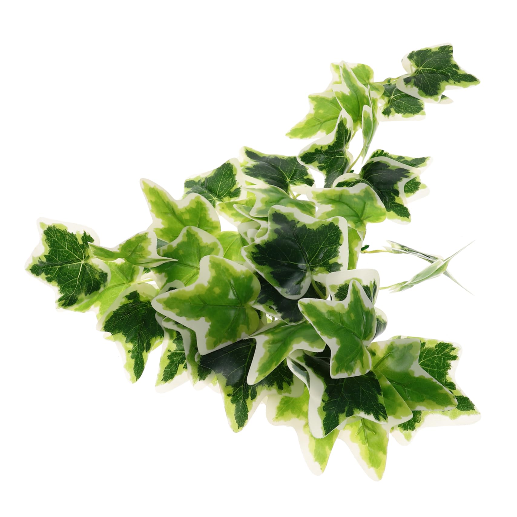 BESPORTBLE 3piezas Planta Colgante Artificial para Acuarios y Terrarios Decoración De Hábitat para Reptiles Ventosa Plástica Simulada Adorno De Plantas Falsas