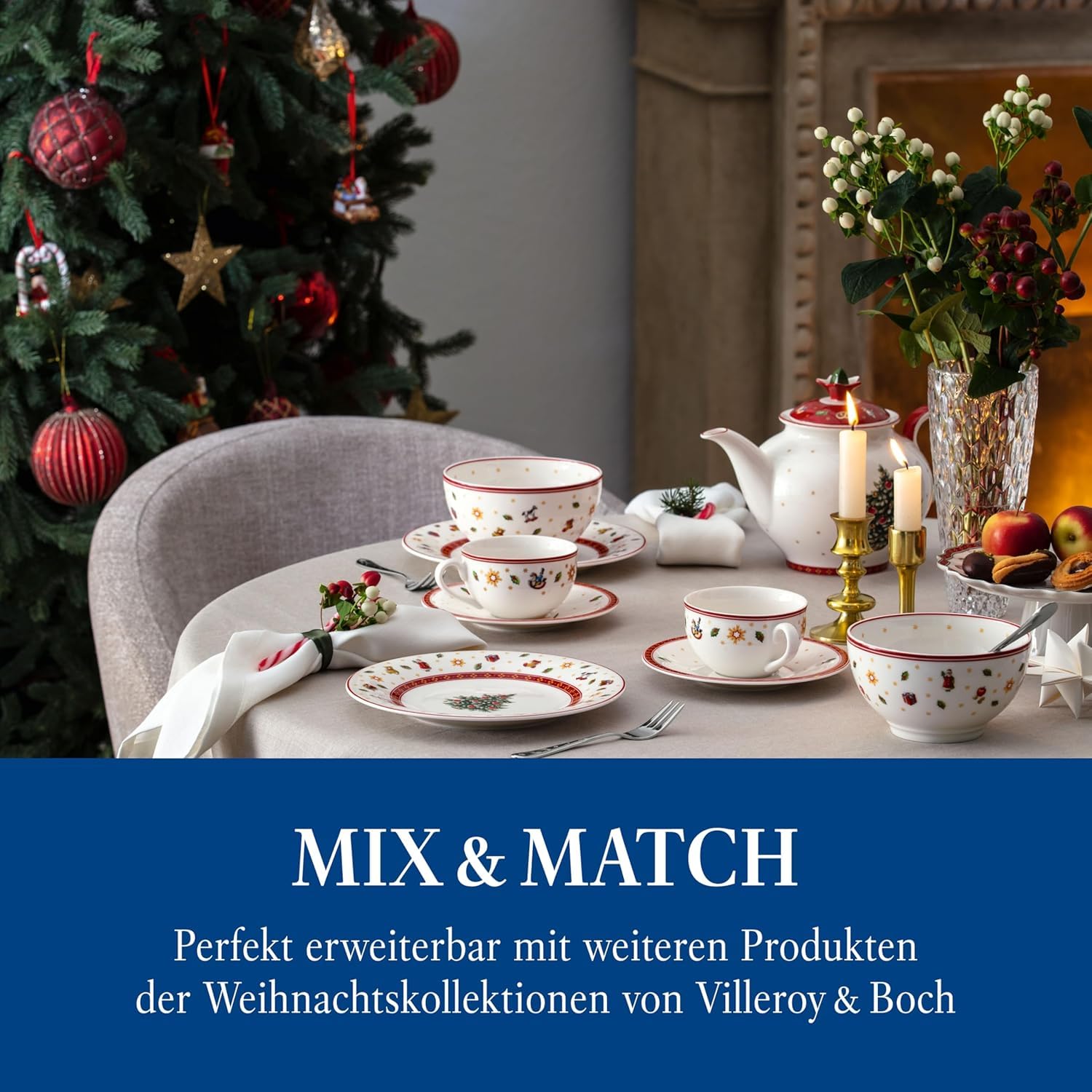 Villeroy & Boch – Toy's Delight Specials talerz głęboki, głęboki talerz, sałatek i pasty, głęboki talerz do makaronu, talerz porcelanowy, można myć w zmywarce, można używać w kuchence mikrofalowej