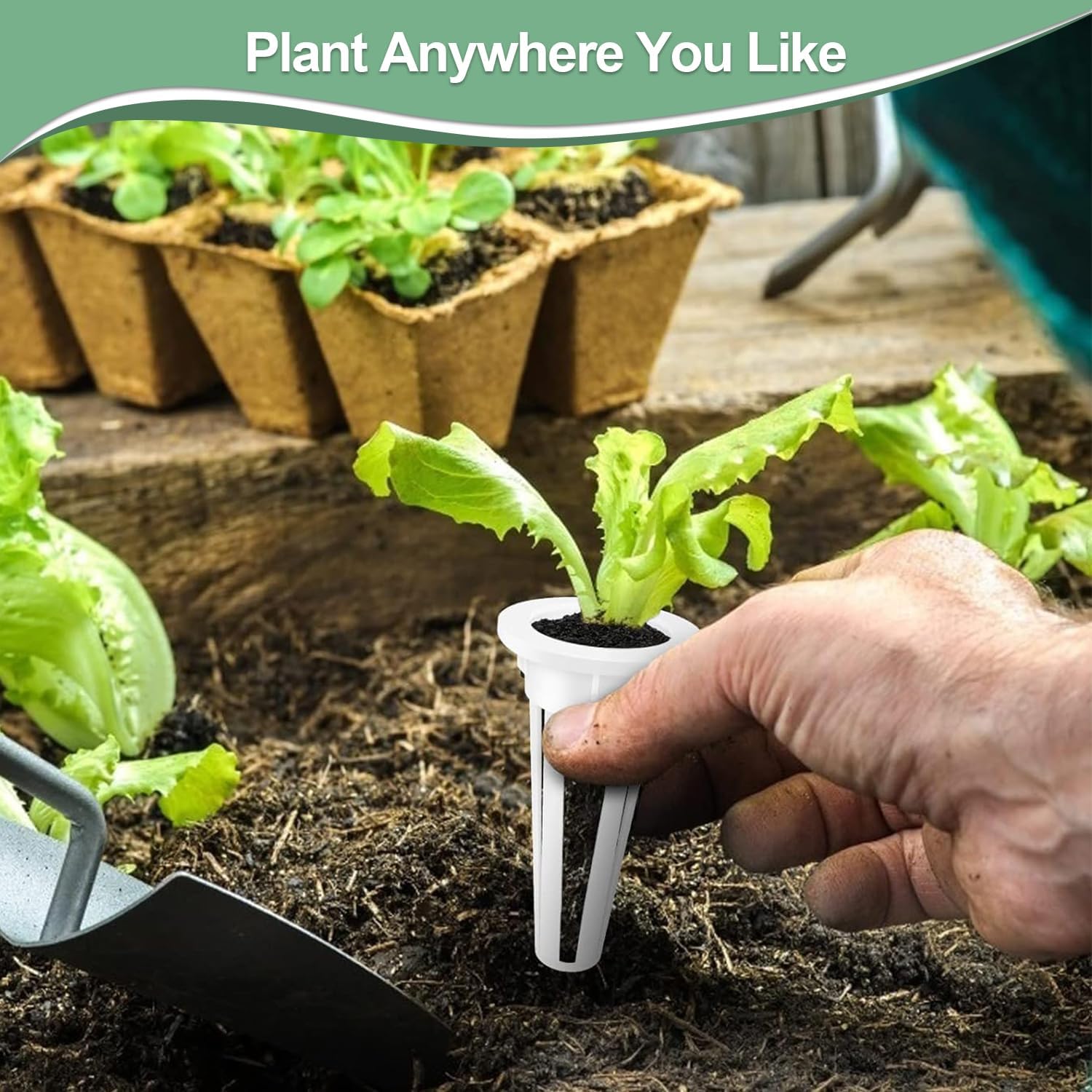 120 Pack Grow Sponges, Seed Pods Replacement Root Growth Sponges Compatible with AeroGarden, Moldy-Free, Sponges Kit for Hydroponic Indoor Garden System