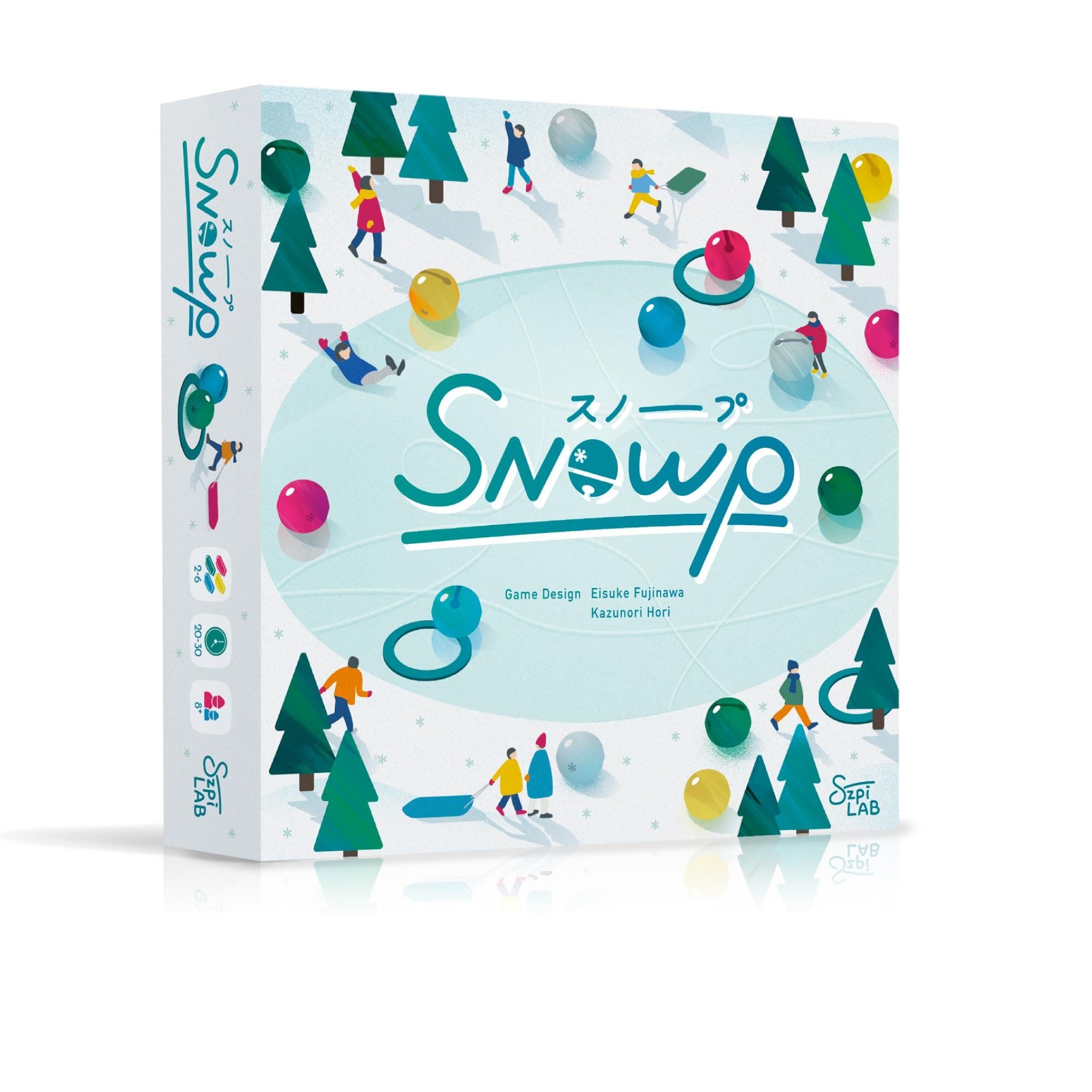 Amazon | シュピラボ ボードゲーム スノープ Snowp 8歳以上 2-6人用