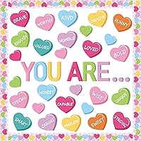 Vista 23 de Decoraciones para Tablón de Anuncios de Diversidad Recortes Better Together Corazón de Arcoíris Boho Mentalidad de Crecimiento Tablón de Anuncios