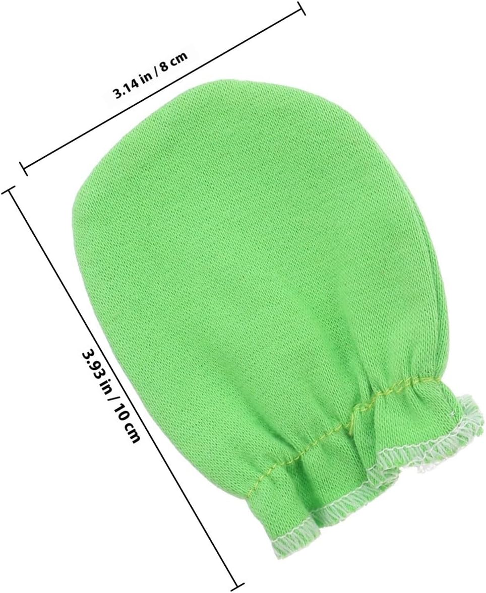 Holibanna 4 Pairs Anti Scratching Gloves Cotton Newborn Face Protection