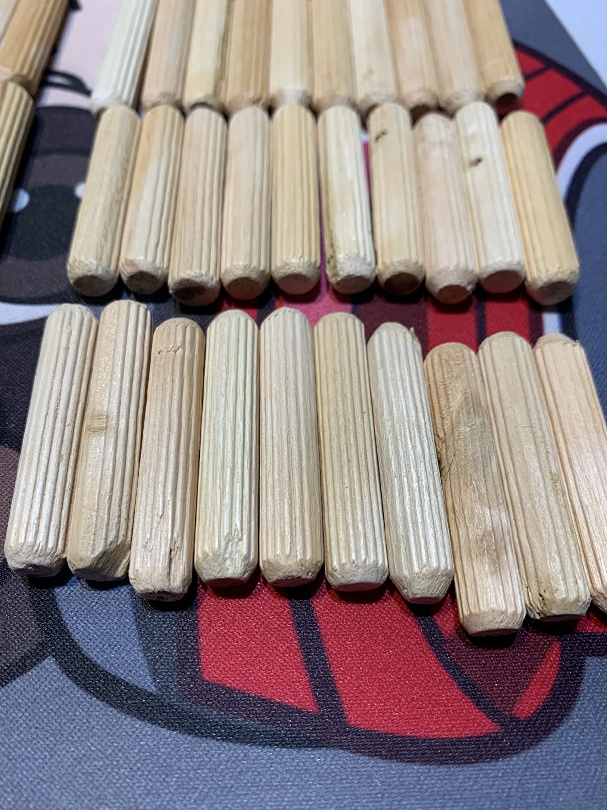 Amazon.co.jp: 木 ダボ 8mmx40mm 木釘 200個入り 【00554】 : DIY・工具・ガーデン