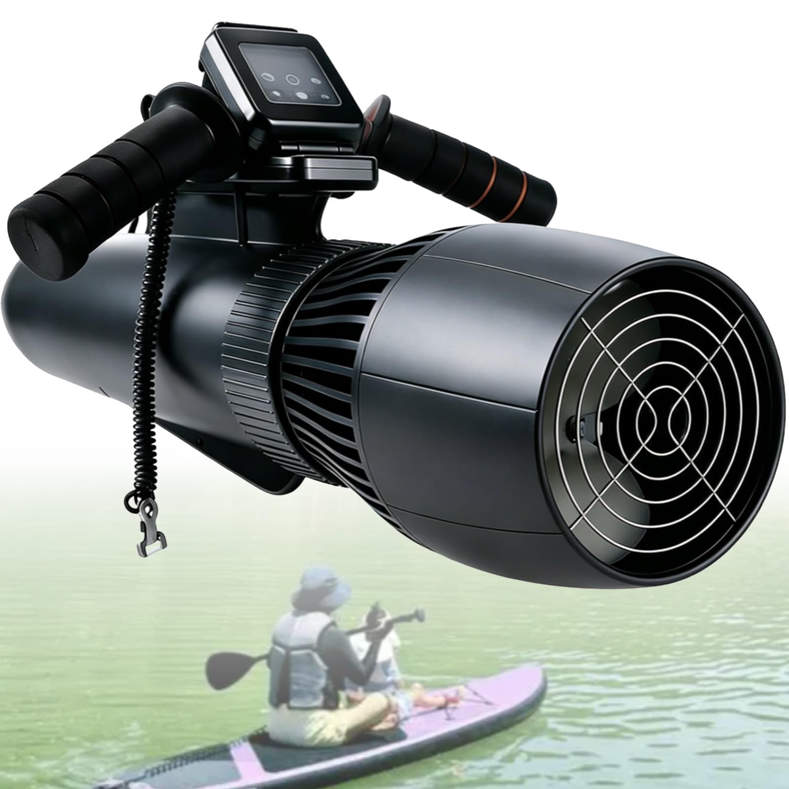 Nuevo Scooter Submarino Edición 2026 ,Vehículo Submarino de propulsión | Buceo Sea Scooter,Potente Motor de 500 W y 10 km/h + Batería extraíble de 10 Ah, Ideal para Buceo recreativo