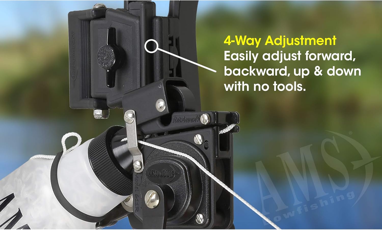 AMS Bowfishing Big Game Reel - Made in The USA