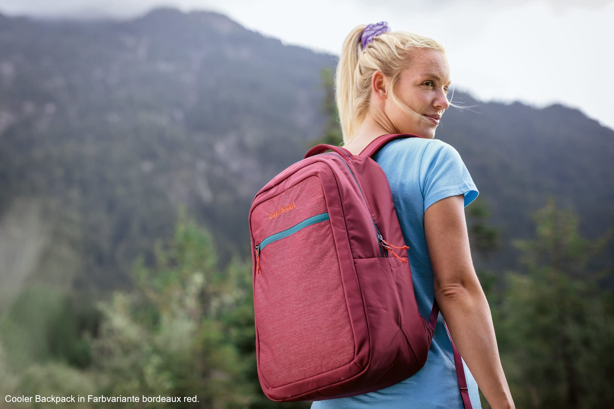 Tatonka Kühlrucksack Cooler Backpack (22l) - Isolierter Rucksack Kühlakku-Fach und extra Reißverschlussfach - Zum kühlen von Getränken und Lebensmittel - 22 Liter Volumen