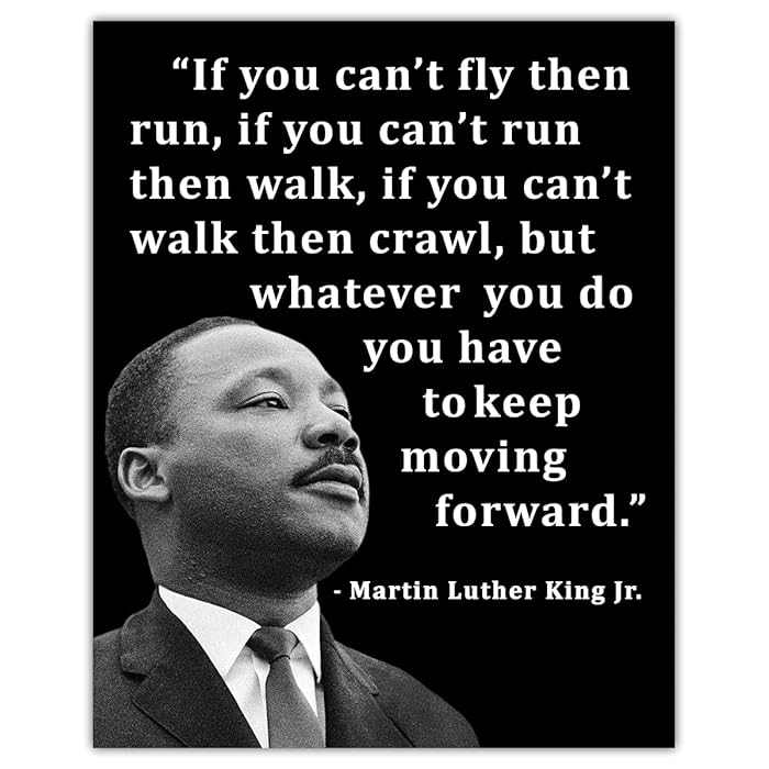 Buy Inspirational Wall Art, Martin Luther King Jr Quote: If You Can't ...