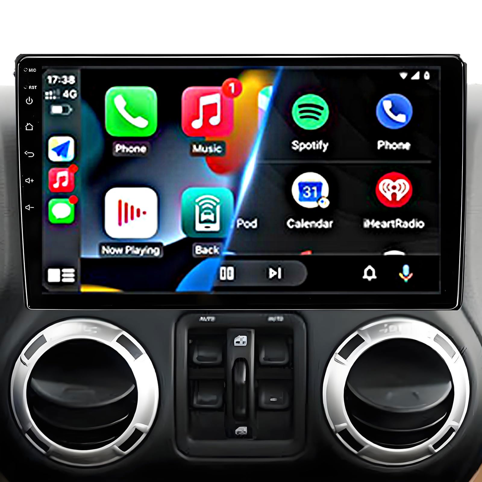 Amazon.com: Android 14 4GB+64GB,Customize Desktop Car Stereo Radio