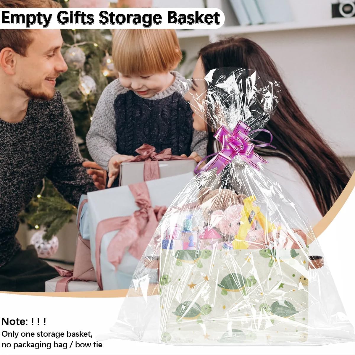 Turtle Storage Basket with Handle Collapsible Storage Bins for Organizing Shelf Toys Clothes