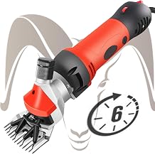 Electric Sheep Shears Grooming Clippers Shearing 6 Speed Professional Pruning Machine Farm Animal Pet Livestock