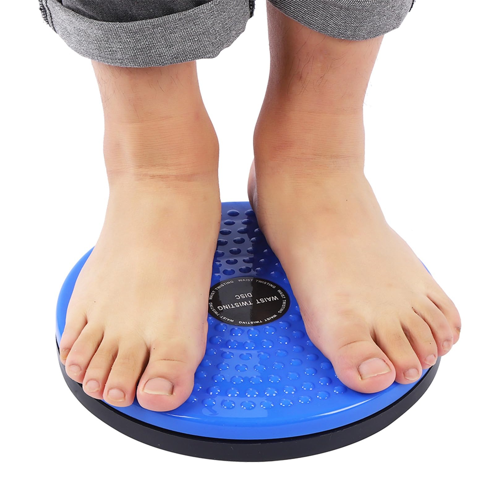 Twist Board Taille Twister Indoor Sport Yoga Taille Twisted Disk Balance Board voor fitness Multifunctionele afslankapparatuur(blauw