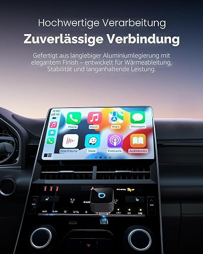 Ottocast Mini Cube 3.0 2026 Adattatore CarPlay e Android Auto Wireless - 6