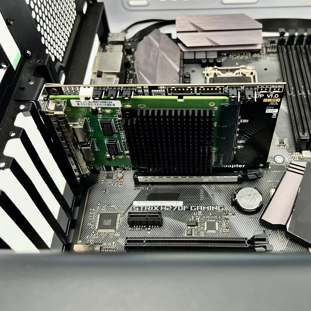 PCIE 4.0 X16 à Gen-Z 4C + SFF-TA-1002 la Carte D'Adaptateur Prend en Charge la Carte D'Extension OCP NIC 3.0 Châssis Externe PCIE X16