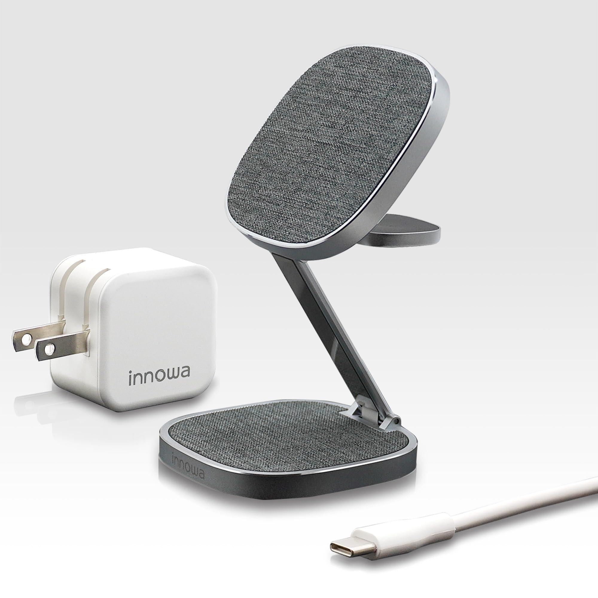 Amazon.co.jp: innowa 3in1 ワイヤレス充電ステーション MagSafe対応