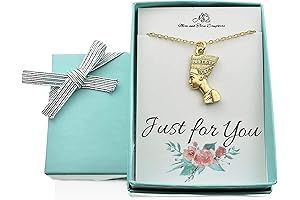 24K Gold Africa Nefertiti Pendant: A Royal Tribute to Ancient Egypt