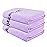 BOBOR 3-Pack 14 x 29 Inch Gym Towels for Women Sweat, Workout Sweat Towel for Men Gym, Super Absorbent, Fast Drying Fitness Exercise Towels for Sweat, Soft Microfiber (Purple 3 Pack, 14 x 29)