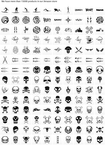 Miniatura 4 de Decal Pegatinas mariposa tribal decorativo Vehículo Moto Bicicleta Atv Racing cochera wxr25