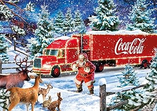 Comprar Schmidt Spiele 57598 Camión navideño de Coca Cola, Puzzle de 1000 Piezas