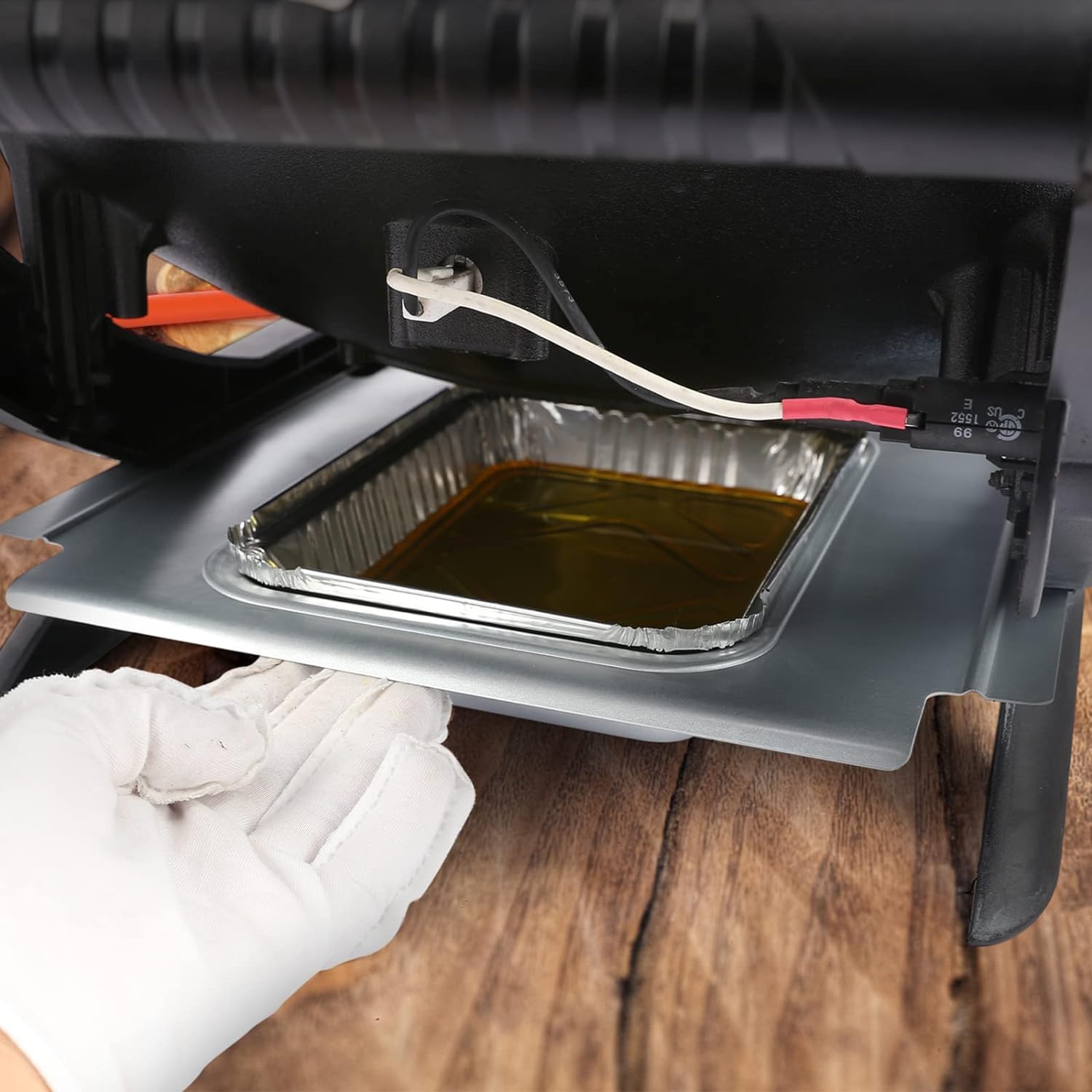 50 Stück Abtropfschalen Für Weber Grills - Einweg Aluschalen 21,8x15,2cm