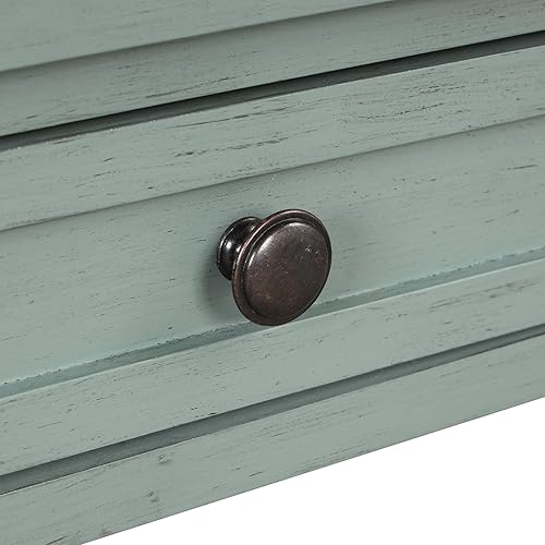 Miniatura 24 de Mesa de sofá de entrada con 4 cajones de almacenamiento grandes para entrada, sala de estar, dormitorio, pasillo, cocina, mesa auxiliar de sofá,