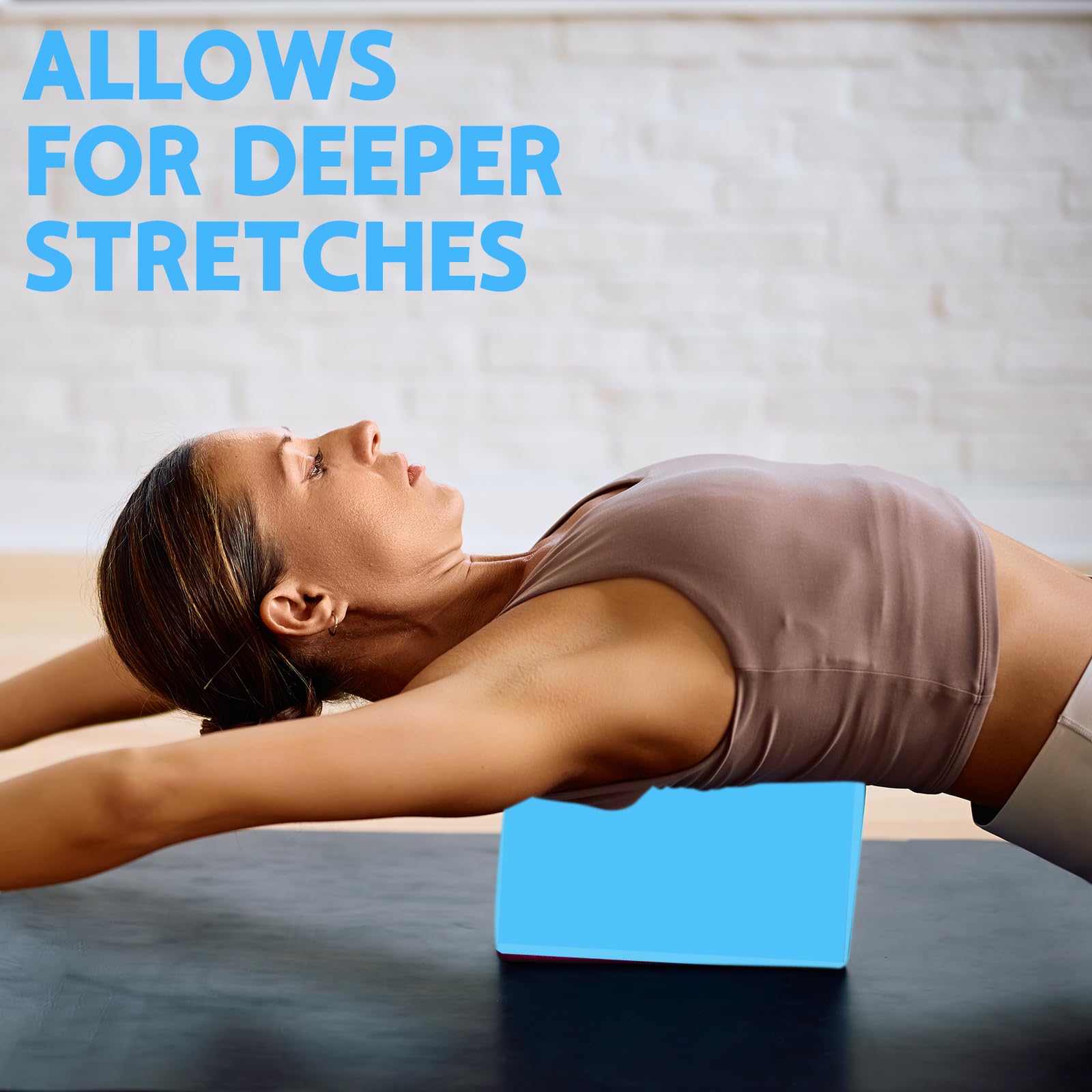 Bloque De Yoga Gaiam - Espuma Eva Sin Látex De Apoyo - Super | Cuotas