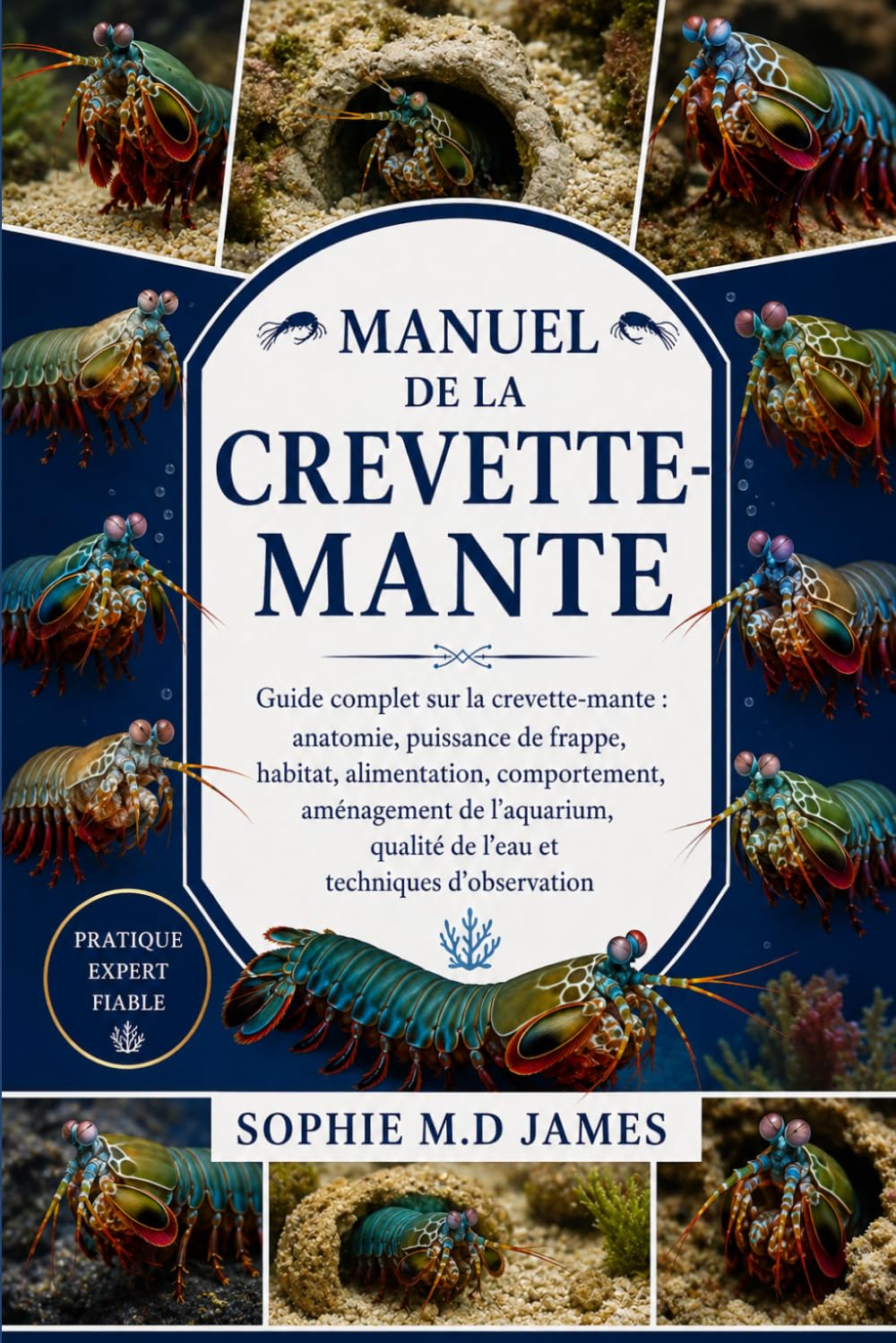 MANUEL DE LA CREVETTE-MANTE: Guide complet sur la crevette-mante : anatomie, puissance de frappe, habitat, alimentation, comportement, aménagement de ... et techniques d’observation (French Edition)