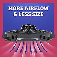 Vista 7 de Flex-a-lite 112 ventilador eléctrico Trimline de 12 pulgadas (reversible)