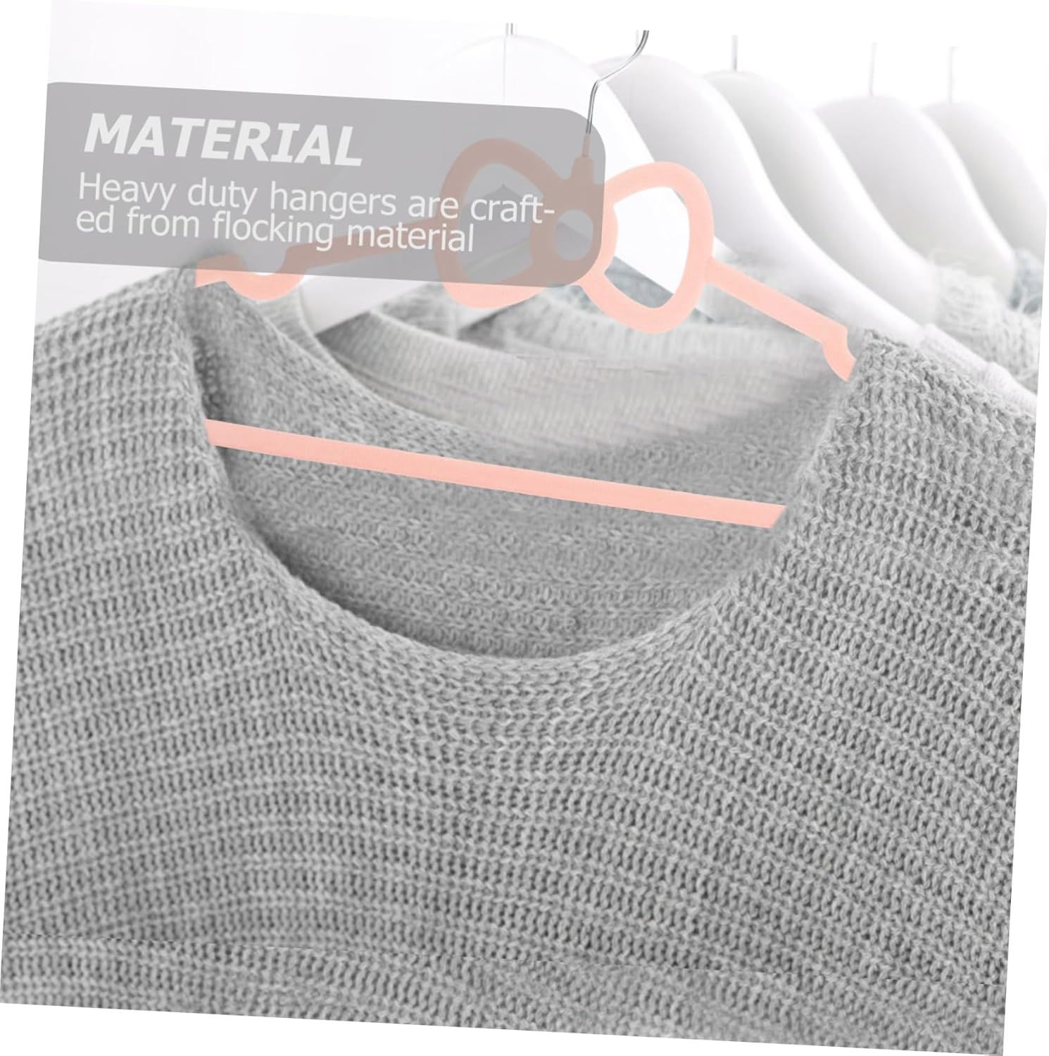 10 pcs Non-Slip Clothes Hangers with Bow Decor Lightweight Dress and Adult Closet Organizer Anti-Skid Decorative Hangers for Shirts Pants Skirts and Space-Saving Storage