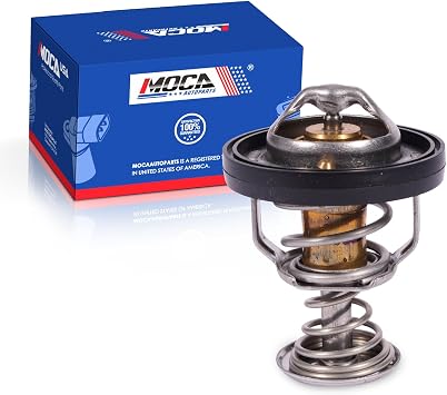 MOCA Coolant Thermostat Housing Assembly Fits 2009-2011 for Buick Lucerne 3.9L & 2006-2011 for Chevrolet Impala 3.5L & 2007-2010 for Pontiac G6 3.5L & 2008-2009 for Saturn Vue 3.5L