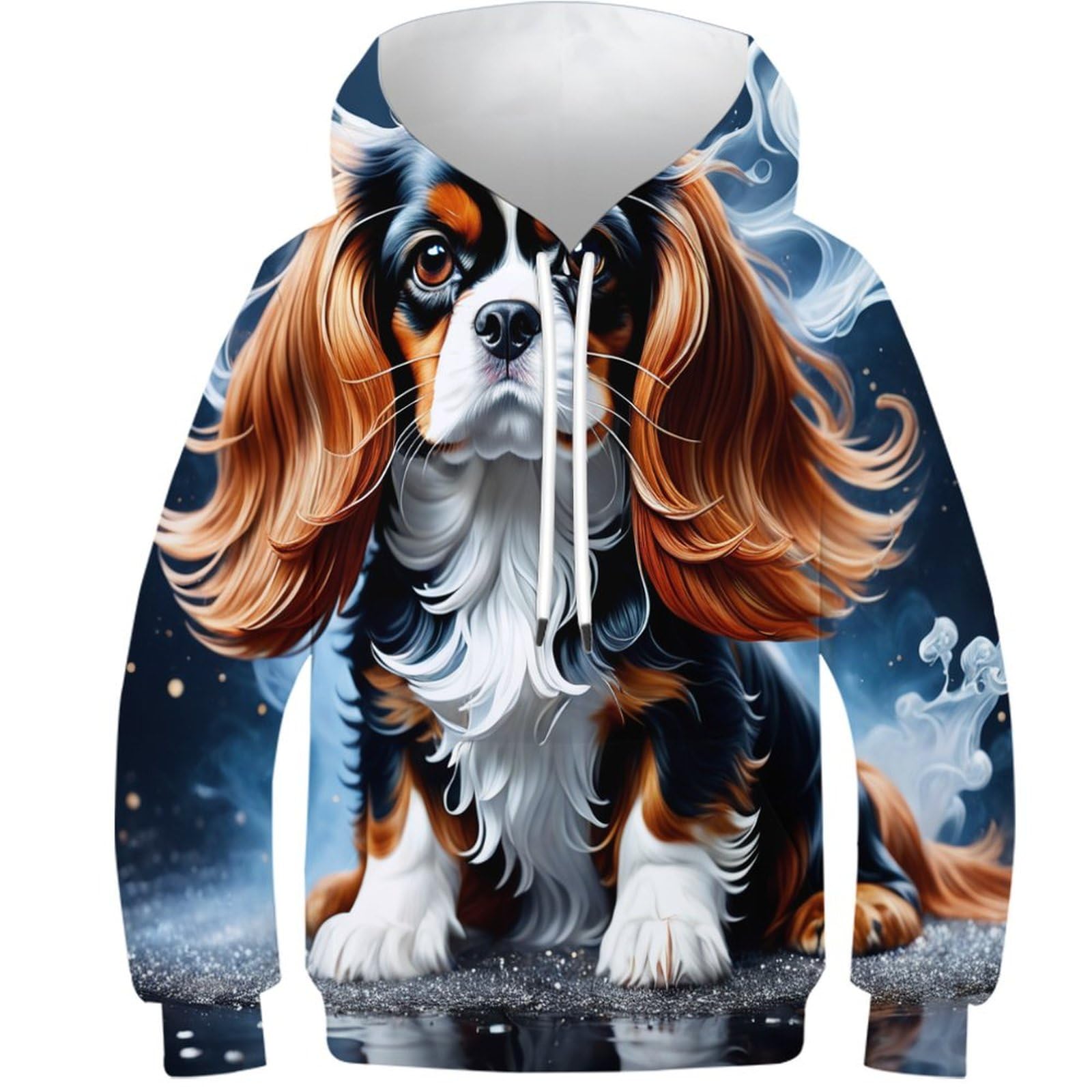 Sweat Cocker Spaniel 3D pour ado de 10-12 ans - 8