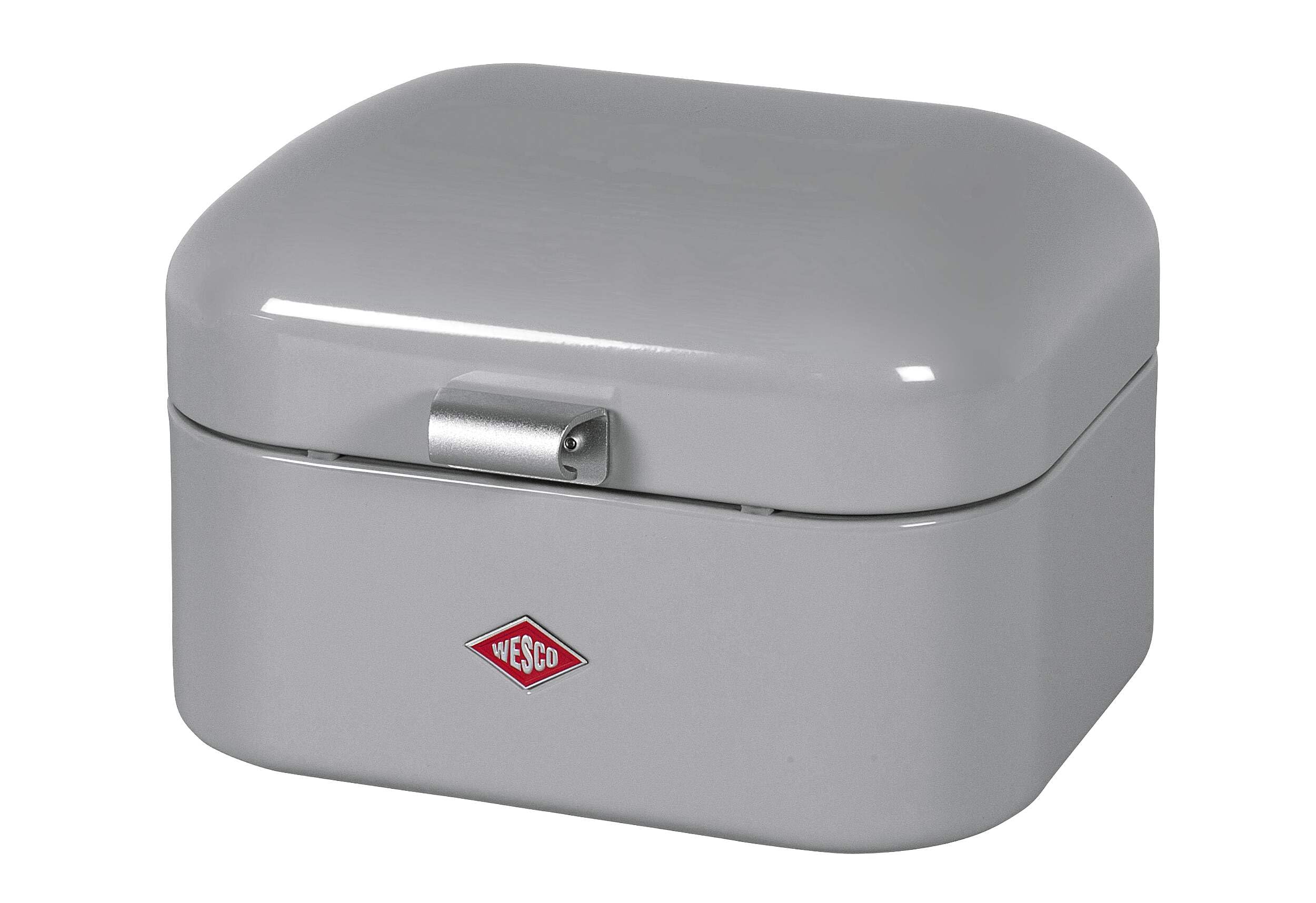 Boîte à pain Wesco Single Grandy en acier gris 28 cm
