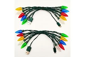 WIND Christmas Lights Phone Charger Cable for Android
