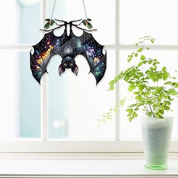 Amazon.co.jp: コウモリ ウィンドウ ハンガー、コウモリ