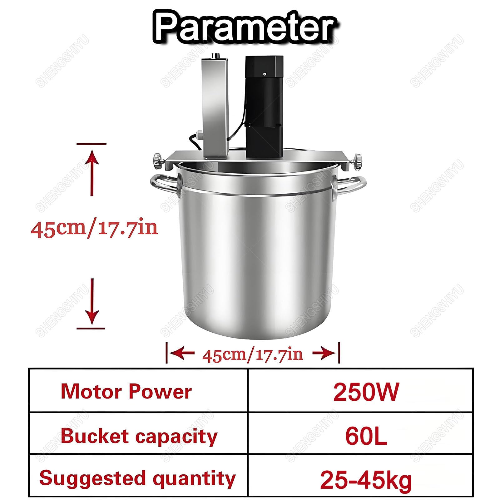 Miscelatore elettrico commerciale per marmellata, salsa, ketchup, condimenti per insalata, anche mescolare, fornello automatico per salse di carne, salse miste