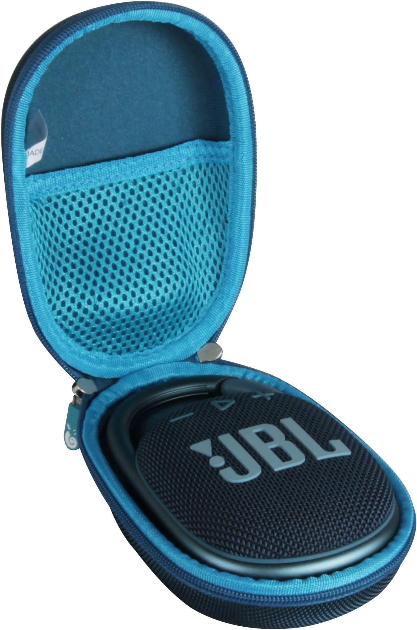 Hard Carrying Case for JBL Clip 4/JBL Clip 5 Mini Portable Bluetooth Speaker (Blue)
