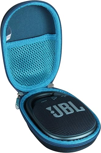 Miniatura 21 de Hermitshell Funda rígida de viaje para JBL Clip 4 / JBL Clip 5, mini altavoz Bluetooth portátil (Squad)