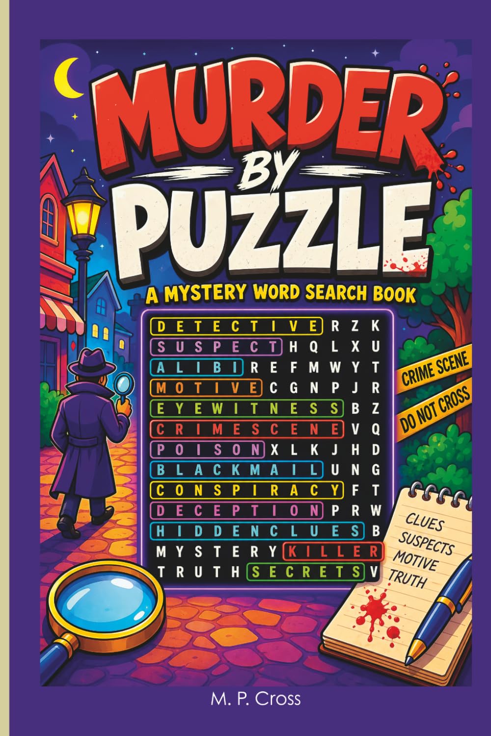 Murder By Puzzle: A Mystery Word Search Book