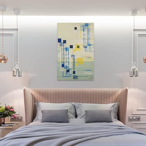 Miniatura 8 de QINGLIN Irene Rice Pereira - Póster de Marco HD en lienzo para decoración de sala de estar, regalo para niños, 24 x 36 pulgadas (23.6 x 35.4 in)