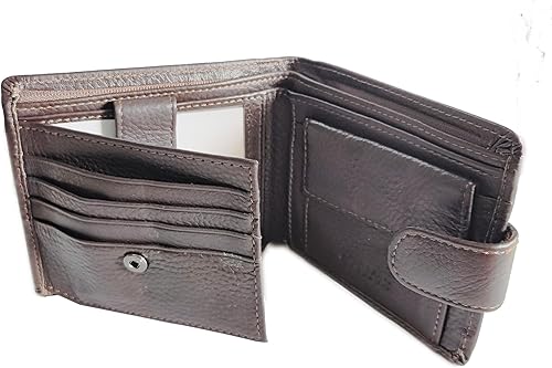 Miniatura 5 de East Rain - Cartera vertical para hombre diseño de águila y águila Minimalista Tótem Caballo