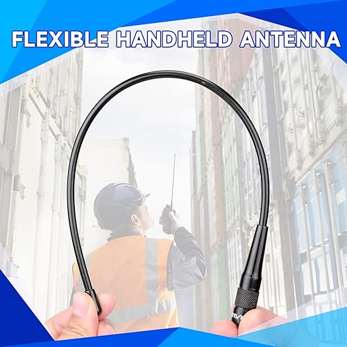 Miniatura 9 de Retevis Antena de radio bidireccional SMA-F, antena de doble banda de 144430 MHz, VSWR menos de 1.5, para Retevis RA79 RT29 RT86 RT29D HD1 HD2,