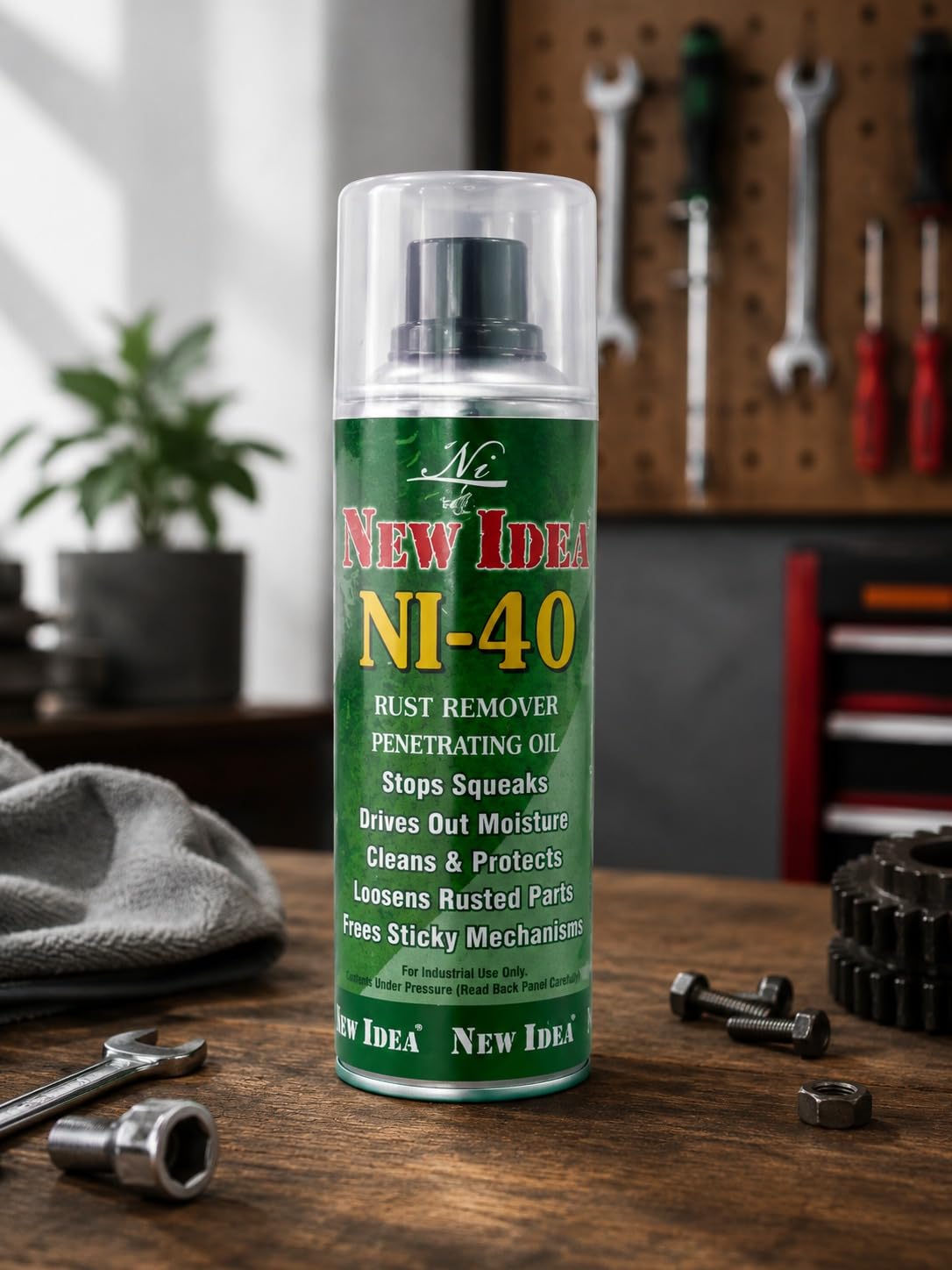 New Idea Rust Remover NI-40 Spray 500ml | Heavy Duty Corrosion Remover | Rapid Rust Dissolver for Metal Parts | Rust Removal-image-46