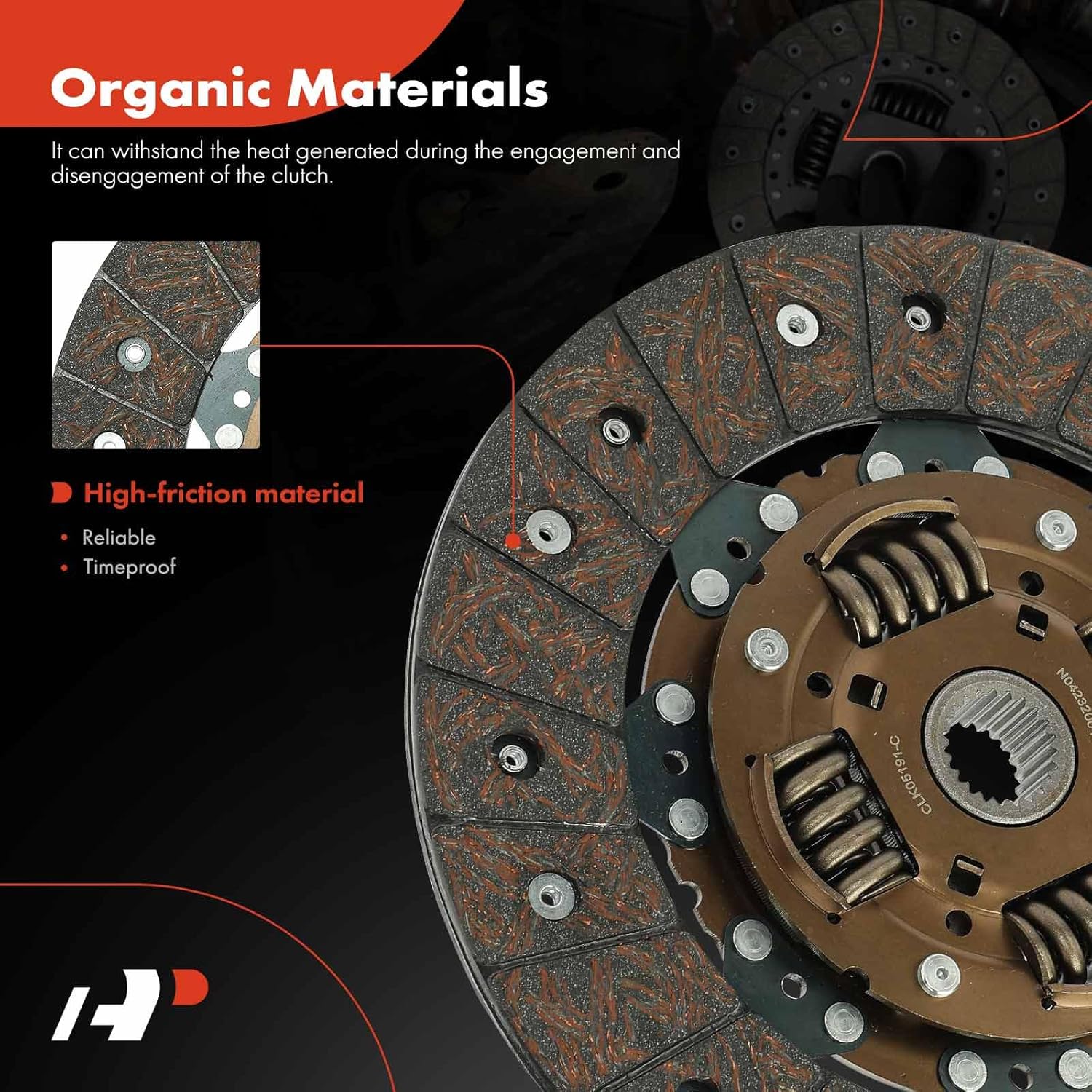 A-Premium Transmission Clutch Kit Compatible with Hyundai Genesis Coupe 2013-2014 2.0L