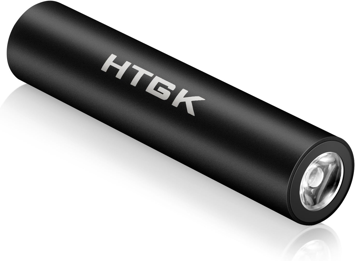 [The Smallest] 3200mAh Portable Charger - External Battery Pack, LED Mini Aluminum Flashlight,Portable iPhone Charger for iPhone 8, 7, 6s, Galaxy S7, Galaxy S6