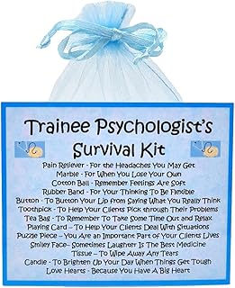 Trainee Psychologist’s Survival Kit - Fun Novelty Gift & Card Alternative / Birthday Present / Thank You / Trainee Psychologist Gift / Unique Gift Idea