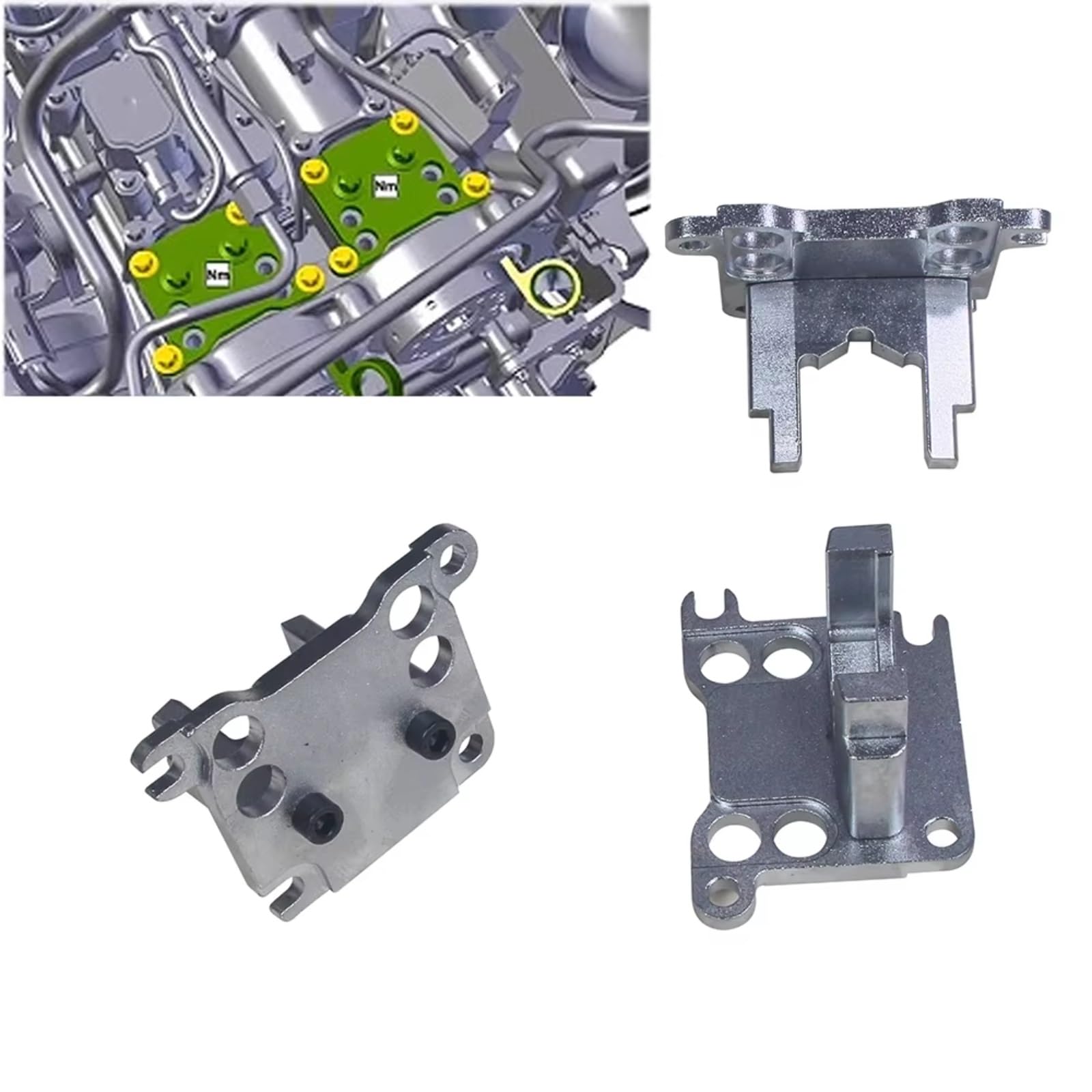 Compatibile con Benz per GLS450 W654589032101 Allineamento Albero A Camme Veicolo Bloccaggio Kit Strumenti Fasatura Motore Sostituzione Set Strumenti Messa Fase