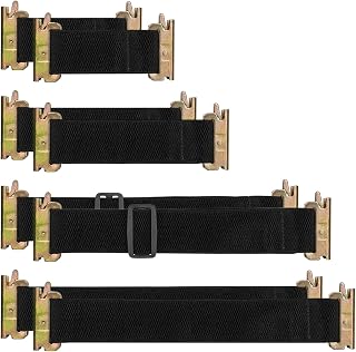 8-Pack E-Track Bungee Straps, 5, 8, 13 and Adjustable 12-24 Inches