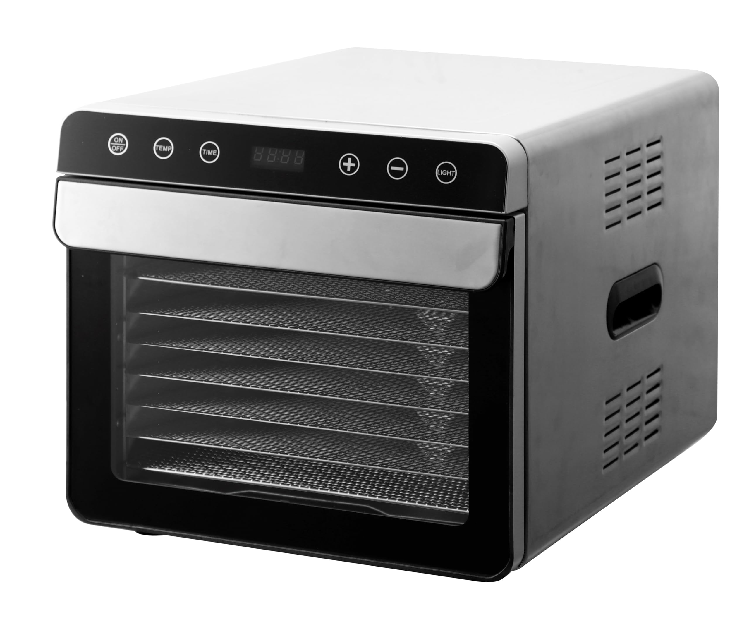 Envop Upgraded Dehydrator for Food and Jerky 8 Stainless Steel Trays Dryer Machine with 24H Adjustable Timer and 35-85°C Temperature Control Dehydrator for Meat Beef Herb Fruit Vegetable 700W