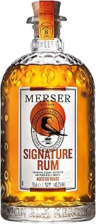 NEW Merser Signature Rum 70cl | An Exquisite Blend of Caribbean Rums | Aged up to 8 years | Award Winning Rum | 40.2% ABV
