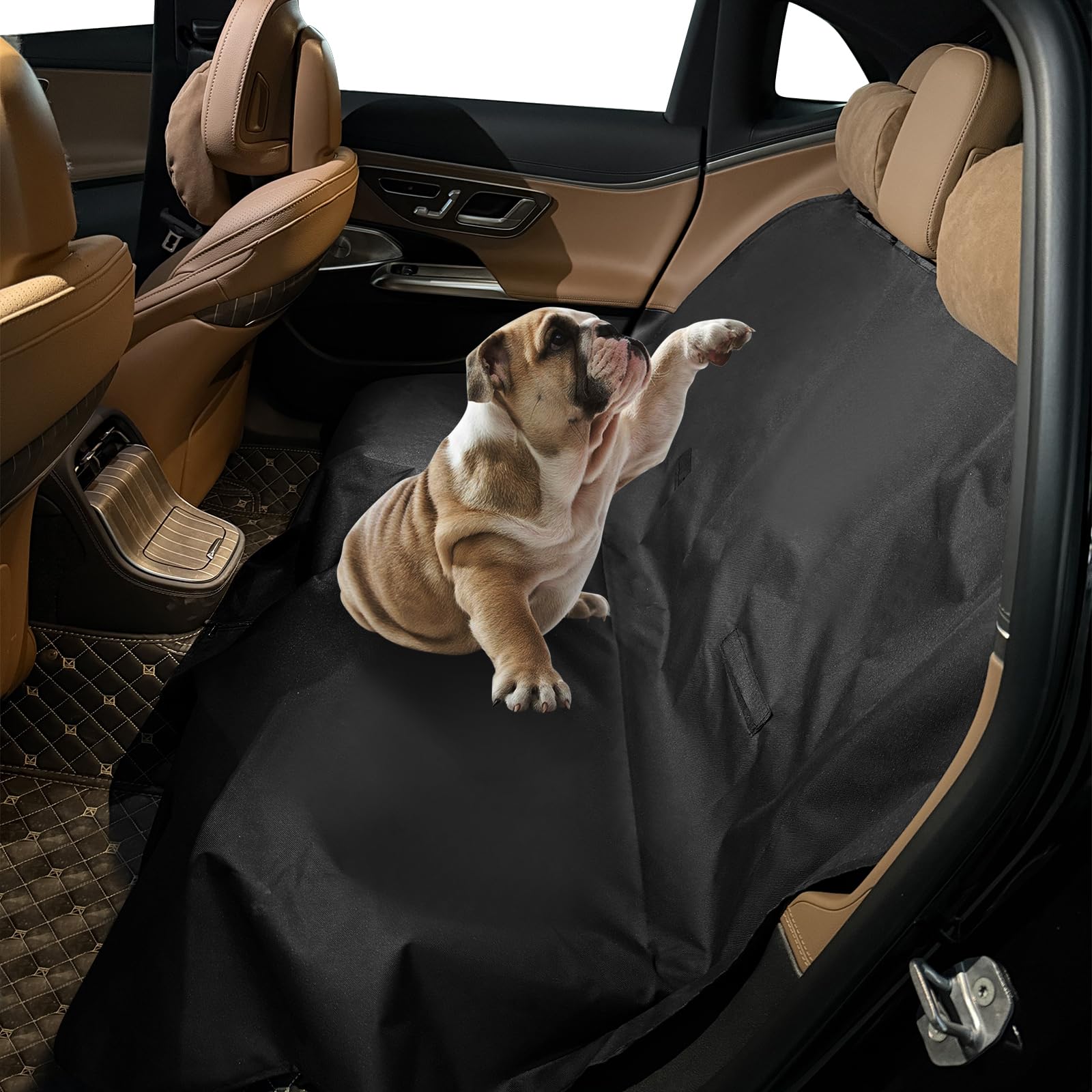 Coprisedile Auto per Cani, Coprisedile Posteriore Auto per Cani, Telo Cane Sedili Posteriori, Telo Bagagliaio per Cani, Impermeabile Universale Protezione Della Fodera